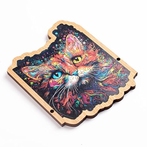 -Puzzle -Spiele, hölzerne Puzzle -Tischspiele, kreative Katzenbrettspiele - Tierform Holzpuzzle für, Mädchen, Kinder Herausforderung mit diesem 107 -Bit -Puzzlespiel in Es hat EIN le -Puzzle -Spiele, hölzerne Puzzle -Tischspiele, kreative Katzenbrettspiele - Tierform Holzpuzzle für, Mädchen, Kinder Herausforderung mit diesem 107 -Bit -Puzzlespiel in Es hat EIN le von Generic