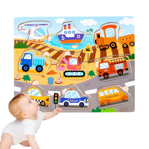 Puzzle-Spielzeug aus , Lernpuzzle, Holzspielzeug im Cartoon-Design, Vorschulpuzzle, Puzzles und Lernpuzzle für , Mädchen, von Generic
