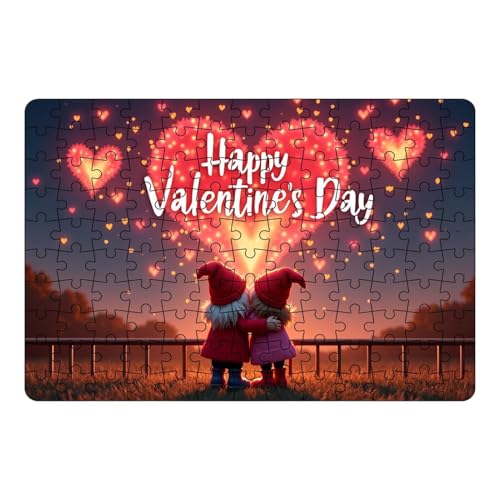 Puzzle Valentinstag, Puzzle, STEM-Puzzle, buntes Lernpuzzle, romantisches und stimulierendes Puzzle für Erwachsene, 130 entspannende Familienpuzzles Puzzle Valentinstag, Puzzle, STEM-Puzzle, buntes Lernpuzzle, romantisches und stimulierendes Puzzle für Erwachsene, 130 entspannende Familienpuzzles von Generic