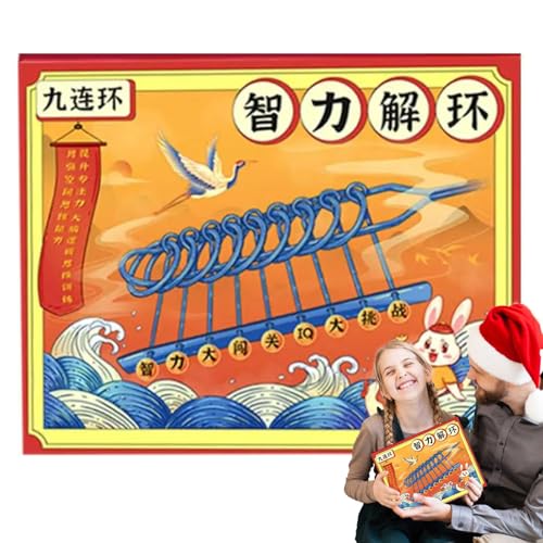Puzzle aus Metalldraht für – Lernspielzeug für Puzzles aus Metalldraht, Metalldraht-Puzzle – Entriegelungsspiel für Familienspiele, Meetings Puzzle aus Metalldraht für – Lernspielzeug für Puzzles aus Metalldraht, Metalldraht-Puzzle – Entriegelungsspiel für Familienspiele, Meetings von Generic