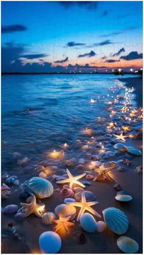 Puzzle für Erwachsene, Bunte Strandmuscheln (C ; 1000 Piece) von Generic