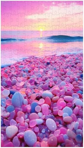 Puzzle für Erwachsene, Bunter Kieselstrand (L ; 1000 Piece) von Generic