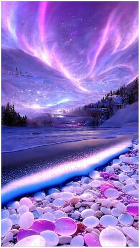 Puzzle für Erwachsene, Bunter Strand, Kieselsteine (I ; 1000 Piece) von Generic