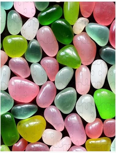 Puzzle für Erwachsene, Charmante Kieselsteine (H ; 1000 Piece) von Generic