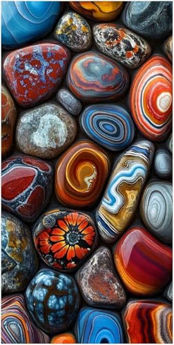 Puzzle für Erwachsene, Charmante Kieselsteine (K ; 1000 Piece) von Generic