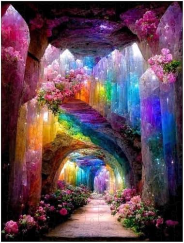 Puzzle für Erwachsene, Kristall-Schmetterlinge, Blumen, Seesterne (E ; 1000 Piece) von Generic