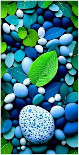 Puzzle für Erwachsene, Kristallklare Kieselsteine (G ; 1000 Piece) von Generic