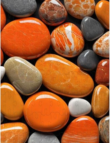 Puzzle für Erwachsene, Kristallklare Kieselsteine (H ; 1000 Piece) von Generic