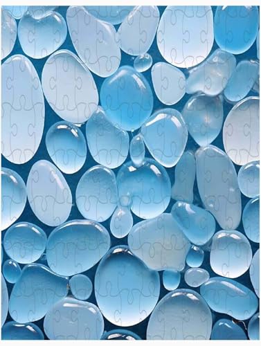 Puzzle für Erwachsene, Kristallklare Kieselsteine (P ; 1000 Piece) von Generic