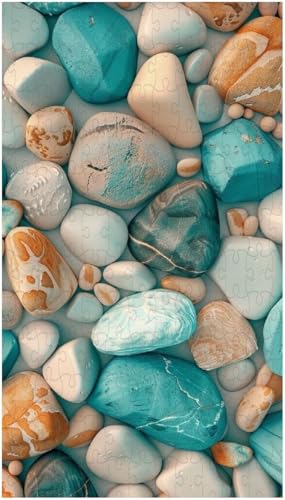 Puzzle für Erwachsene, Kristallklare Kieselsteine (Q ; 1000 Piece) von Generic