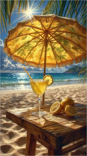 Puzzle für Erwachsene, Kristallschmetterlinge, Sandstrände, Muscheln, Bunte Wellen (B ; 1000 Piece) von Generic