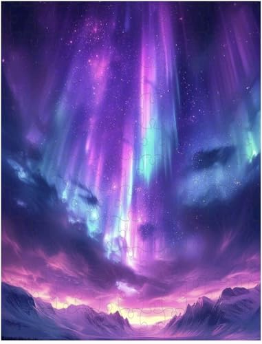 Puzzle für Erwachsene, Leuchtturm unter den Sternen, Aurora (E ; 1000 Piece) von Generic