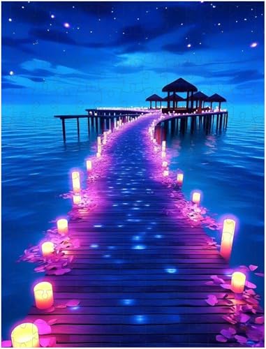 Puzzle für Erwachsene, Meereslandschaftsmalerei (C ; 1000 Piece) von Generic