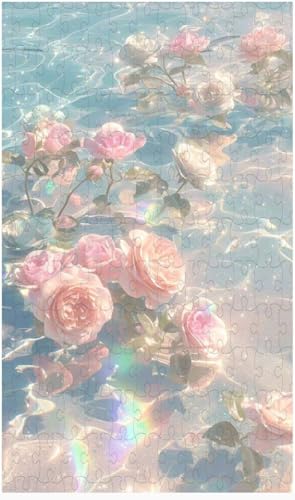 Puzzle für Erwachsene, Regenbogenrose (A ; 1000 Piece) von Generic