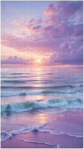 Puzzle für Erwachsene, Rosa Strand (A ; 1000 Piece) von Generic