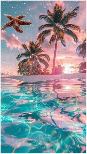 Puzzle für Erwachsene, Rosa Strand (G ; 1000 Piece) von Generic