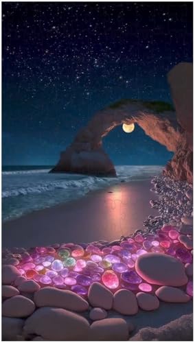 Puzzle für Erwachsene, Traumhafte Strandkiesel (I ; 1000 Piece) von Generic