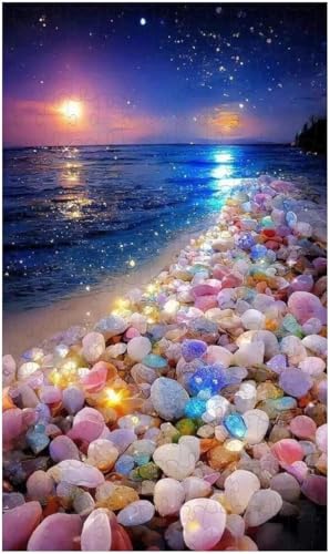 Puzzle für Erwachsene, Traumhafte Strandkiesel (N ; 1000 Piece) von Generic