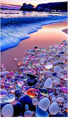 Puzzle für Erwachsene, Traumhafte Strandkiesel (O ; 1000 Piece) von Generic