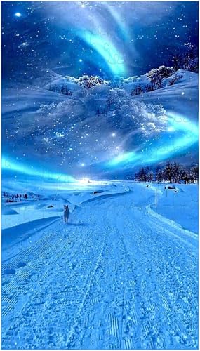 Puzzle für Erwachsene, Winterschneeszene (W ; 1000 Piece) von Generic