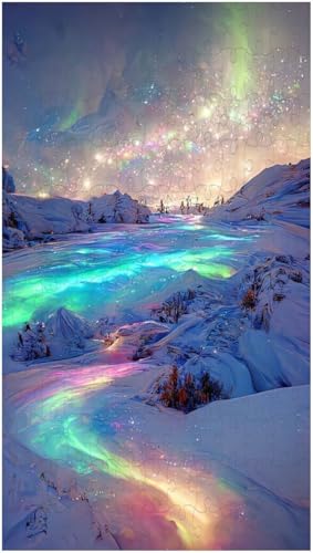 Puzzle für Erwachsene, Wunderschöne Aussicht auf Aurora (C ; 1000 Piece) von Generic