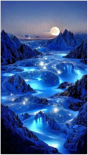 Puzzle für Erwachsene, Wunderschöne Aussicht auf Aurora (H ; 1000 Piece) von Generic