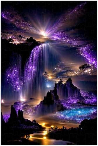Puzzle für Erwachsene, Wunderschöne Aussicht auf Aurora (I ; 1000 Piece) von Generic