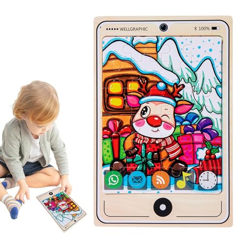 Puzzle für Kleinkinder, Holzpuzzle-Brettspiel | 2D-Puzzle-Brettspiel, Puzzlespiel mit Handyformen, Cartoon P Puzzle für Kleinkinder, Holzpuzzle-Brettspiel | 2D-Puzzle-Brettspiel, Puzzlespiel mit Handyformen, Cartoon P von Generic