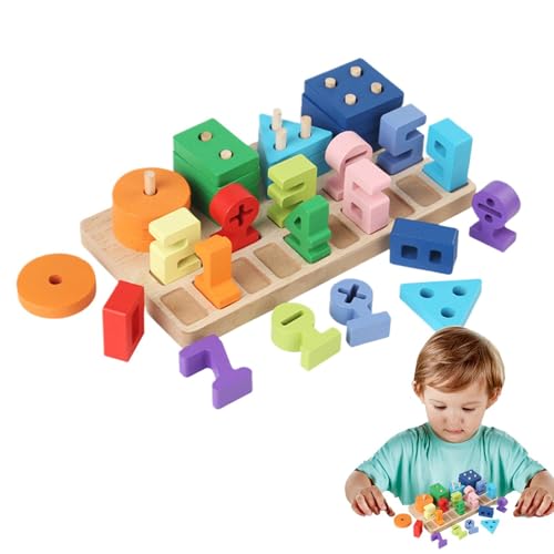 Puzzle mit Zahlen aus - Zahlenpuzzle für Formensorter Spielzeug zum Zählen von Kindern | Zahlenspielzeuge für Kinder, Lernblöcke für Früherziehung, Kinder, Berühmte Puzzle mit Zahlen aus - Zahlenpuzzle für Formensorter Spielzeug zum Zählen von Kindern | Zahlenspielzeuge für Kinder, Lernblöcke für Früherziehung, Kinder, Berühmte von Generic