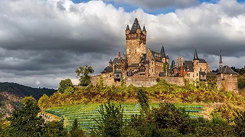 Puzzles 1000 Burg Cochem Rheinland-Pfalz Deutschland Burgen 75 * 50Cm von Generic