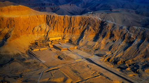 Puzzles 1000 Luftaufnahme des Tempels Der Königin Hatschepsut, Antike Stadt Luxor, Ägypten 75 * 50Cm Puzzles 1000 Luftaufnahme des Tempels Der Königin Hatschepsut, Antike Stadt Luxor, Ägypten 75 * 50Cm von Generic