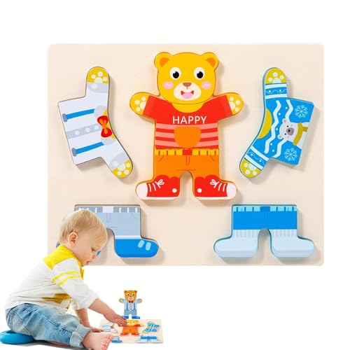 Puzzles aus Holz, verkleiden Sie sich Spiele für Mädchen, Cartoon-Puzzle-Set aus Holz | wechselnde Kleidung von Spielen, Mädchen, passend zum Spielen für Zuhause, Kindergarten, Präco Puzzles aus Holz, verkleiden Sie sich Spiele für Mädchen, Cartoon-Puzzle-Set aus Holz | wechselnde Kleidung von Spielen, Mädchen, passend zum Spielen für Zuhause, Kindergarten, Präco von Generic