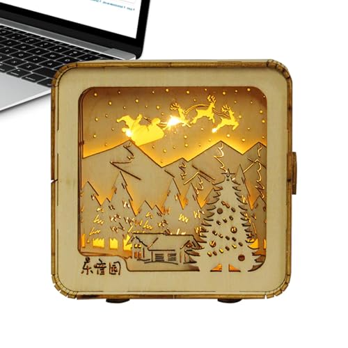 Puzzles für Erwachsene, Holzmodelle, kleine Holzpuzzles | Handgefertigtes Lernspielzeug, niedliche Schlafzimmer-Schreibtischlampe, Nachtlicht für Häuser Puzzles für Erwachsene, Holzmodelle, kleine Holzpuzzles | Handgefertigtes Lernspielzeug, niedliche Schlafzimmer-Schreibtischlampe, Nachtlicht für Häuser von Generic