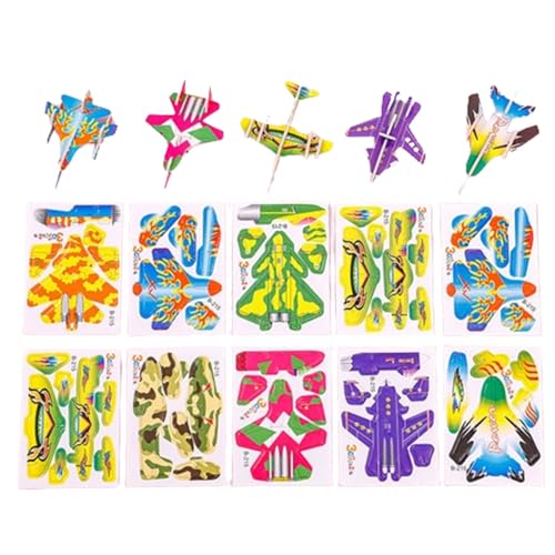 -Puzzles für Kinder, Puzzle,Tanklebestätsel,Tanktpuzzle - Dinosaurier-Puzzles, Schaumflugzeugpuzzles, manuelle Montage -Modellspielzeug für Kinder von Generic