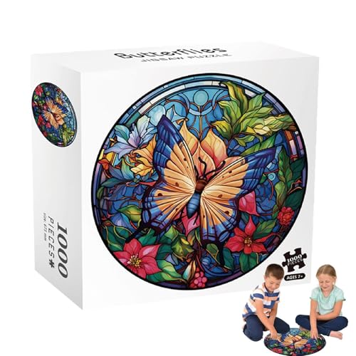 Puzzlespiele für Erwachsene | Gehirn-Puzzlespiel mit klarem Druck, lustiges Puzzle | Dekoratives intellektuelles Spielzeug, Puzzle für die Schule zu Hause von Generic