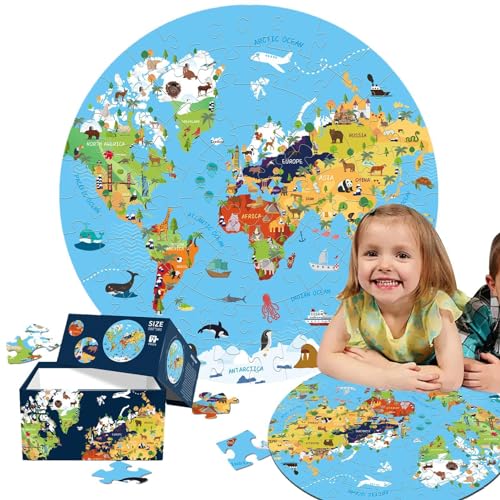 Puzzlespielzeug, Puzzle für Kleinkinder | Bodenpuzzle mit 70 Teilen für Vorschule – Koordinationsübung Hand – Spielzeug Puzzlespielzeug, Puzzle für Kleinkinder | Bodenpuzzle mit 70 Teilen für Vorschule – Koordinationsübung Hand – Spielzeug von Generic