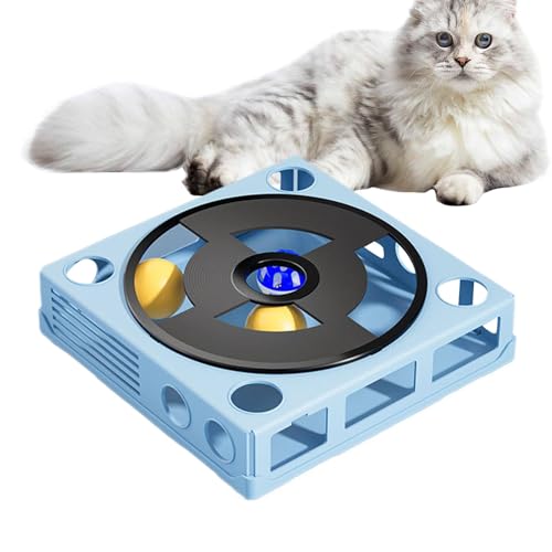 Puzzlespielzeug für Katzen, Puzzlespielzeug für Katzen, Strategiespiel Maze Box Cat Toy | interaktiver Phonograph für Katzen, Plattenspieler, Spielzeug für Kätzchen, Puzzlespiel von Generic