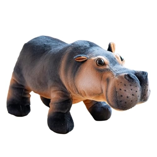 Pygmy Hippo Plush - Soft Hippo Plush Toy for Kids | Stuffed Animal Toys Pillow, Pygmy Hippo Stuffed Toys Hippo Fashionable Throw Pillows for Home Sofa Bedroom von Generic