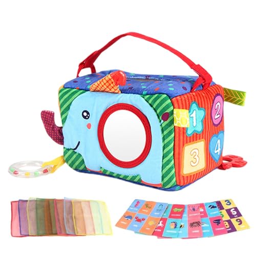 Quadratische sensorische Box für kleine Kinder - Sensorische Box für kleine Kinder | Sensorische Lernspielzeugbox für Kinder - Box für Quadratische sensorische Box für kleine Kinder - Sensorische Box für kleine Kinder | Sensorische Lernspielzeugbox für Kinder - Box für von Generic