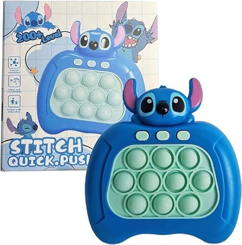 Quick Push Spiel, Pop Fidget Elektronisches Sensorspiel Game Bubble Sensory Squeeze Toys, Antistress Spielzeug Dekompressions Spielzeug Machine Geschenk für Kinder und Erwachsene von Generic