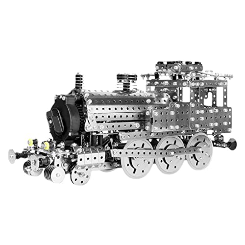 RC-Auto, großes ferngesteuertes technisches Fahrzeug, 1370 Teile, mechanisch, eine Bewegung treibt die Lokomotive zum Modellbausatz an, Erwachsene von Generic