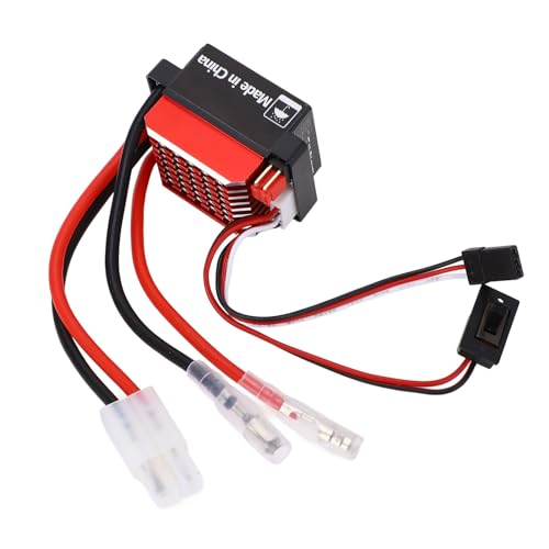 RC Auto ESC, Aluminiumlegierung Kunststoff Gebürstet RC Auto ESC für Upgrade RC Auto ESC, Aluminiumlegierung Kunststoff Gebürstet RC Auto ESC für Upgrade von Generic