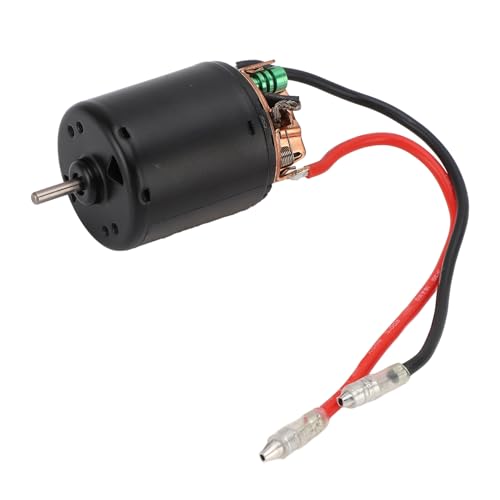 RC -Auto Gebürsteter Motor, Weit Verbreiteter Aufprallprobe Edelstahlschale RC -Automotor für Axial SCX10 (21T) von Generic