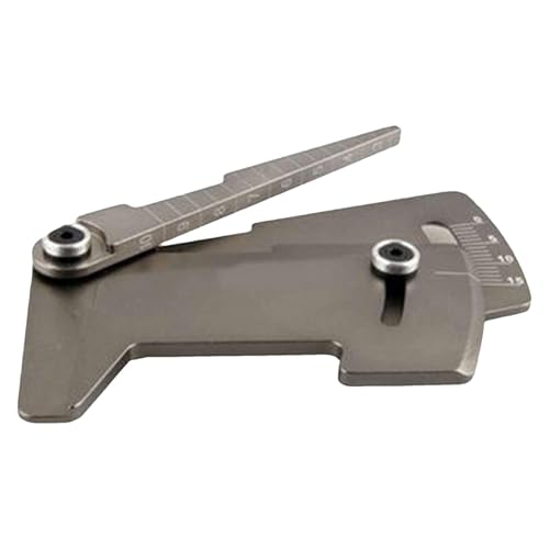 RC Auto Lineal Multi-Winkel-Messwerkzeug | Einstellbares Auto-Lineal | präzises, abriebfestes Lineal | Tragbares stabiles Lineal für Durchgangshöhe von Generic