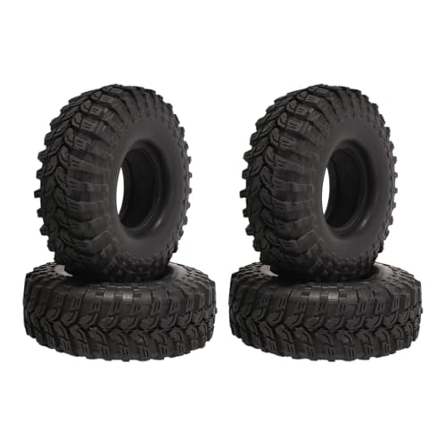 RC Auto Reifen Weichen Gummi Reifen 1/10 Gummi Ersatzteile Hobby Zubehör Rad, 4 Stück RC Auto Reifen Weichen Gummi Reifen 1/10 Gummi Ersatzteile Hobby Zubehör Rad, 4 Stück von Generic