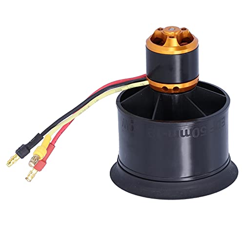 RC Bürstenloser Motor, QF2611-50 Mm Bürstenloser Motor, RC -Flugzeughubschrauber mit 12 Klingengelenklüfter für RC -Flugzeughubschrauber (Im Uhrzeigersinn 3300KV) von Generic
