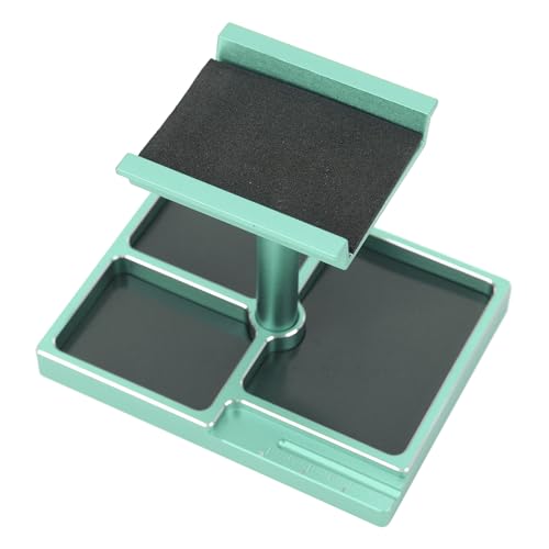 RC Car Reparatur Workstation, Magnetschraubenschalen RC -Autostand für 1/18 -Autos (Green) von Generic