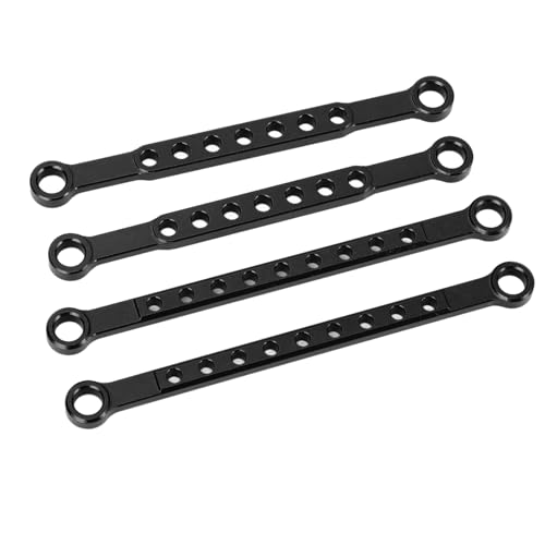 RC-Car-Schwinge aus Aluminiumlegierung, Verbesserte Handhabung, RC-Car-Kurzschwinge für 1/10 BL-2S Slash 4X4 Short Truck (Black) von Generic