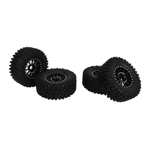 RC Crawler Wheel Felgen Reifen, 4PCs 2,6 -Zoll (Black) von Generic