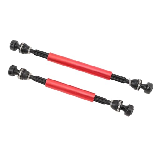 RC -Metallgetriebewelle, Ersatz -CVD Antriebsbaum vor RC Fine für das 1/10 Auto (Rot) von Generic